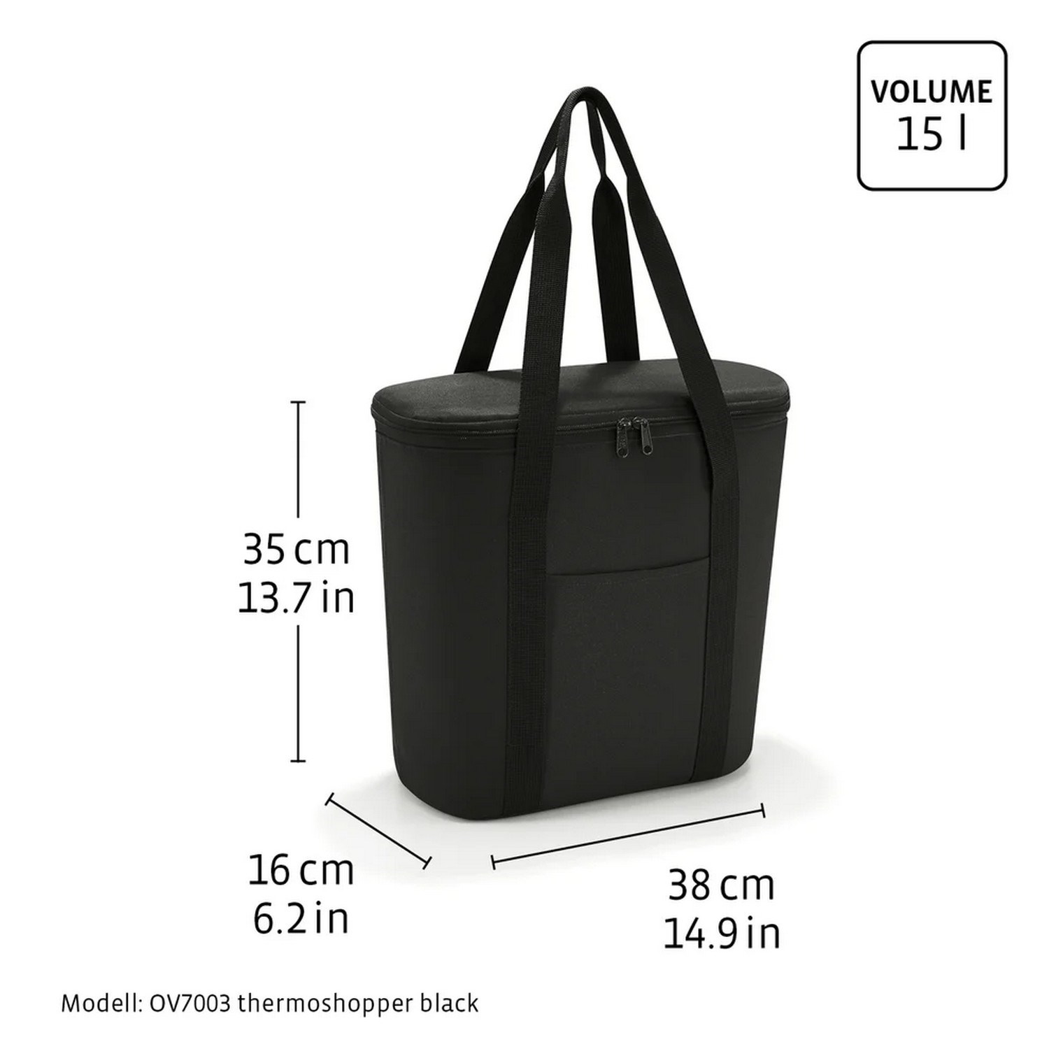 Termotaška na nákup/piknik Reisenthel Thermoshopper twist navy_3