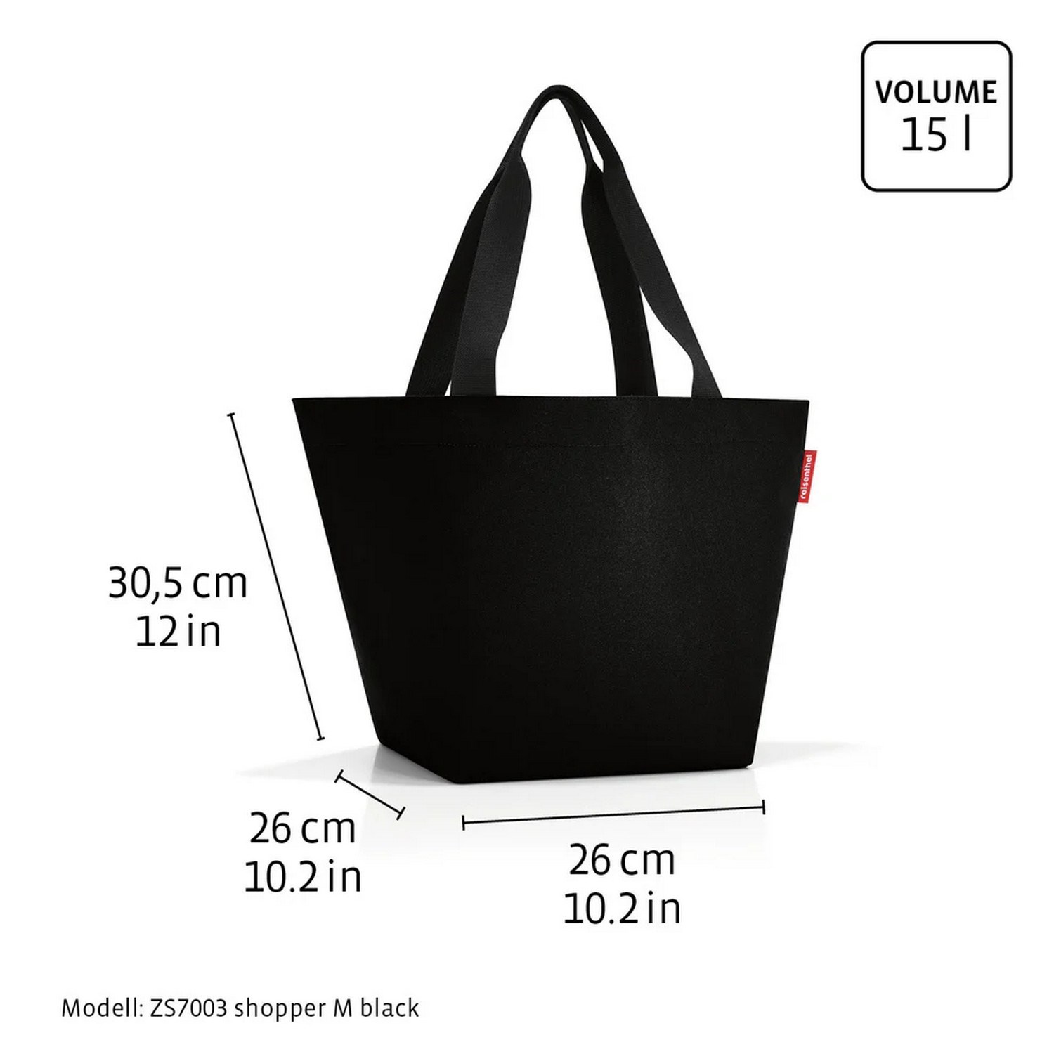 Taška přes rameno Reisenthel Shopper M twist navy_4