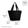 Taška přes rameno Reisenthel Shopper M twist navy_4