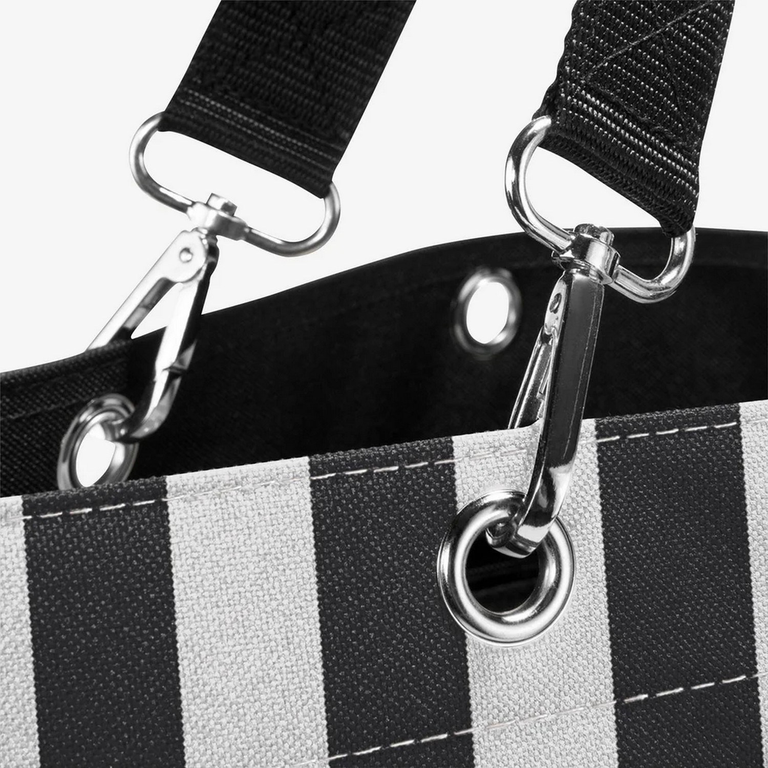 Taška přes rameno Reisenthel Shopper XL summerstripes black_2