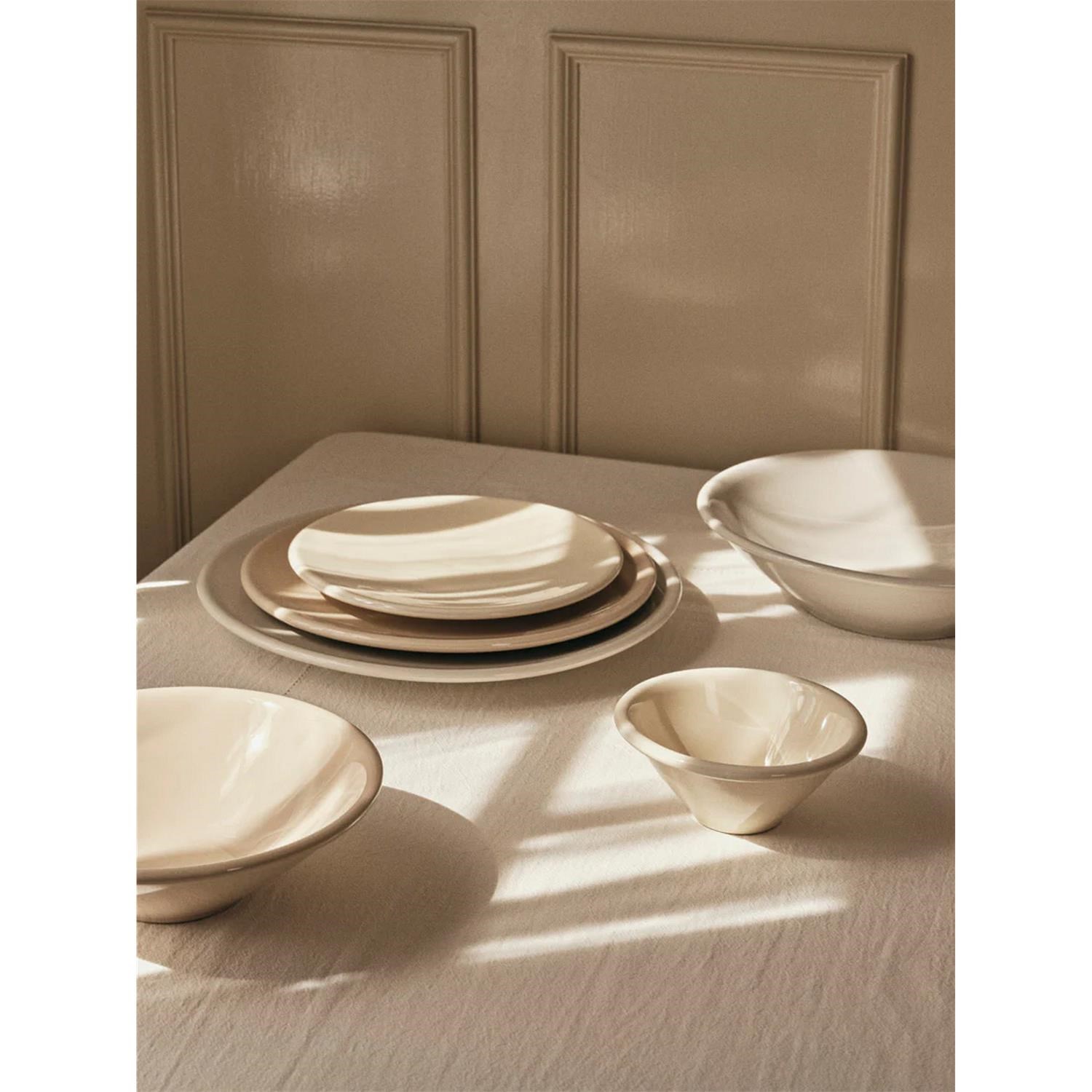 Mísa Broste ALFREDO P.30cm světle šedá_2