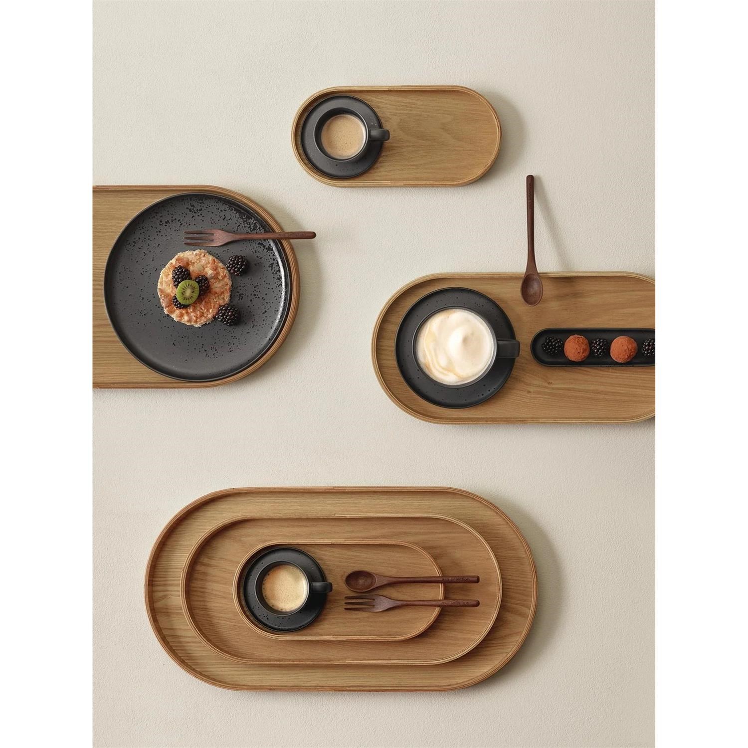 Dřevěný tác Asa SONOKO oválný 44x22cm_0