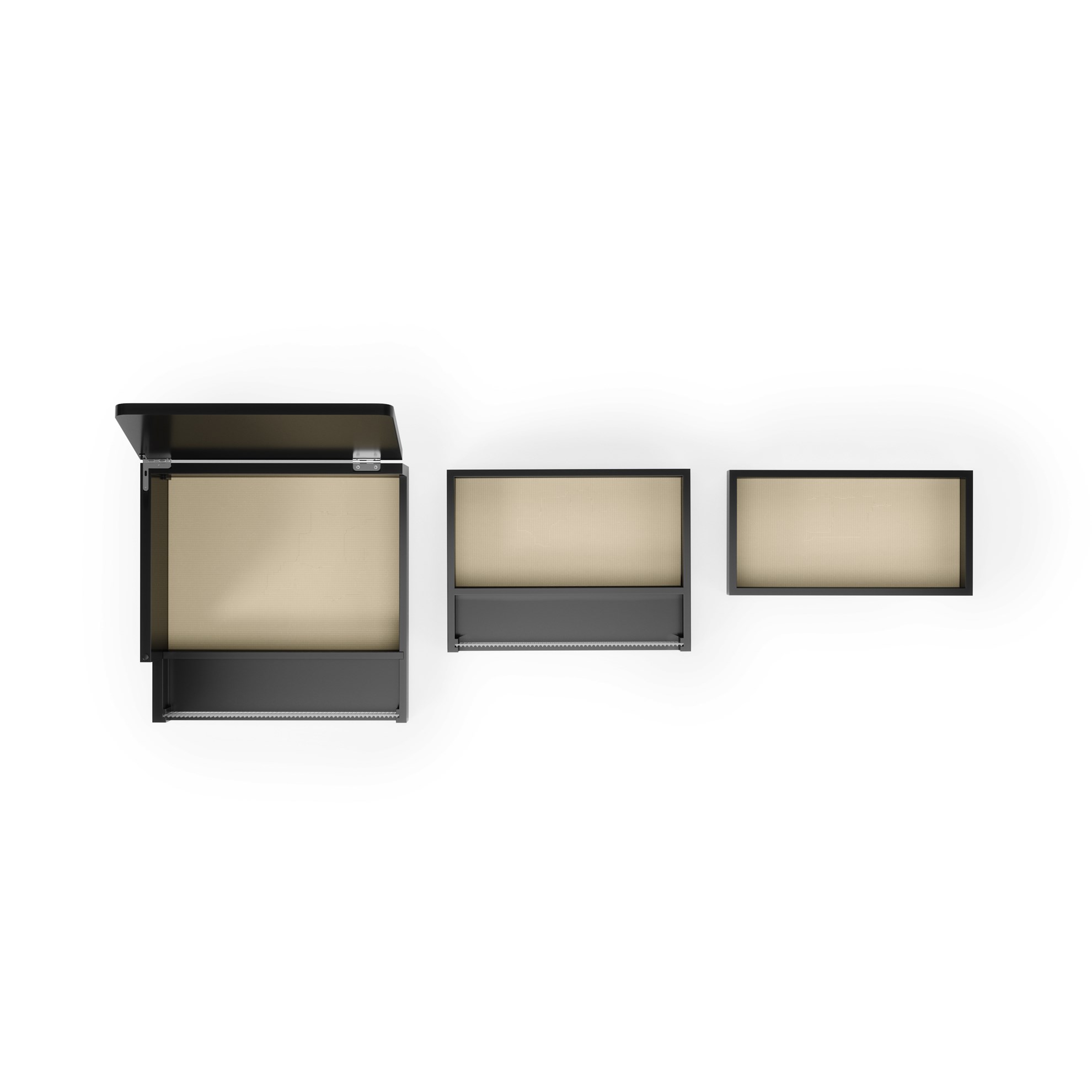 Organizér/šperkovnice Umbra MALIBU černá_1