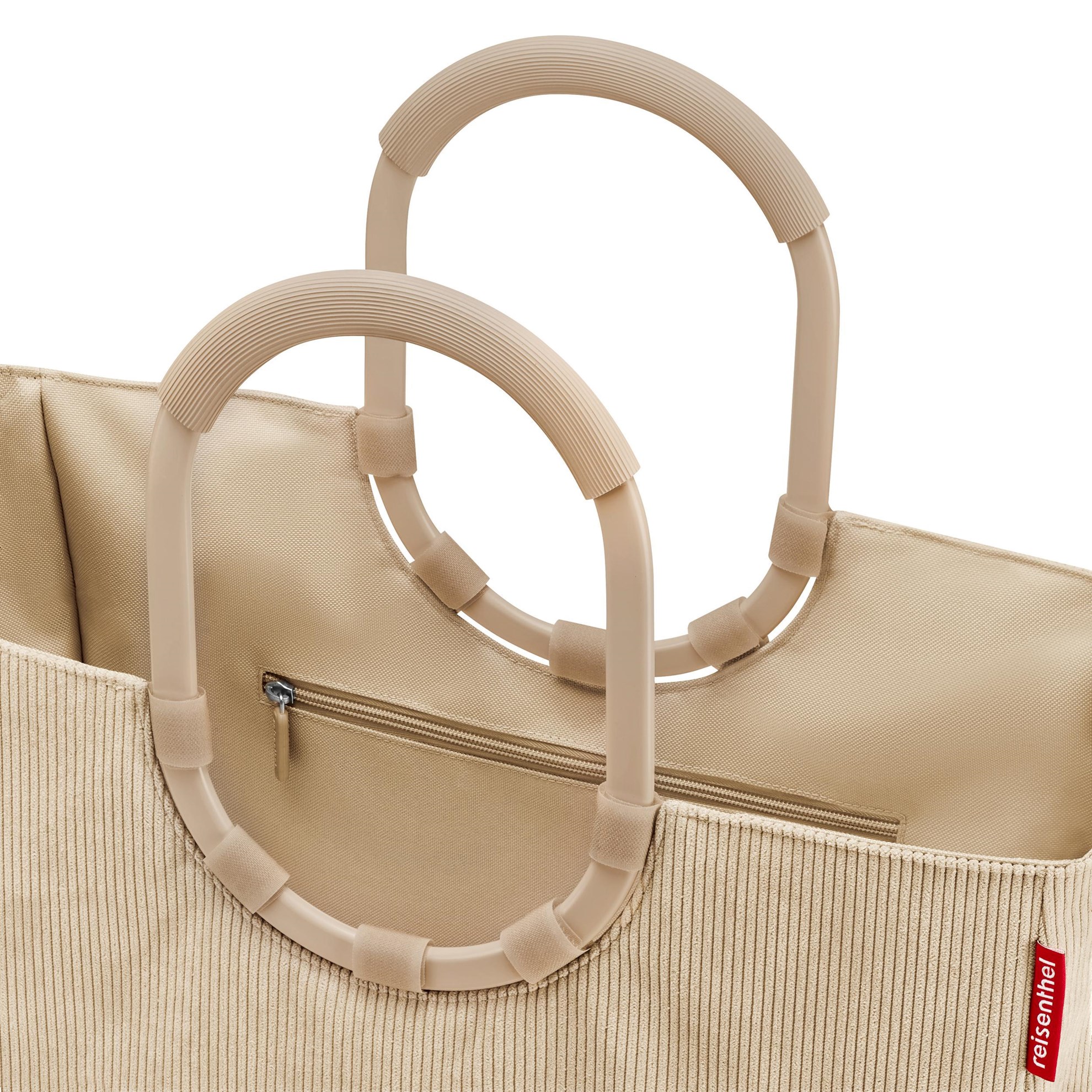 Módní taška Reisenthel Loopshopper L frame cord sand_0