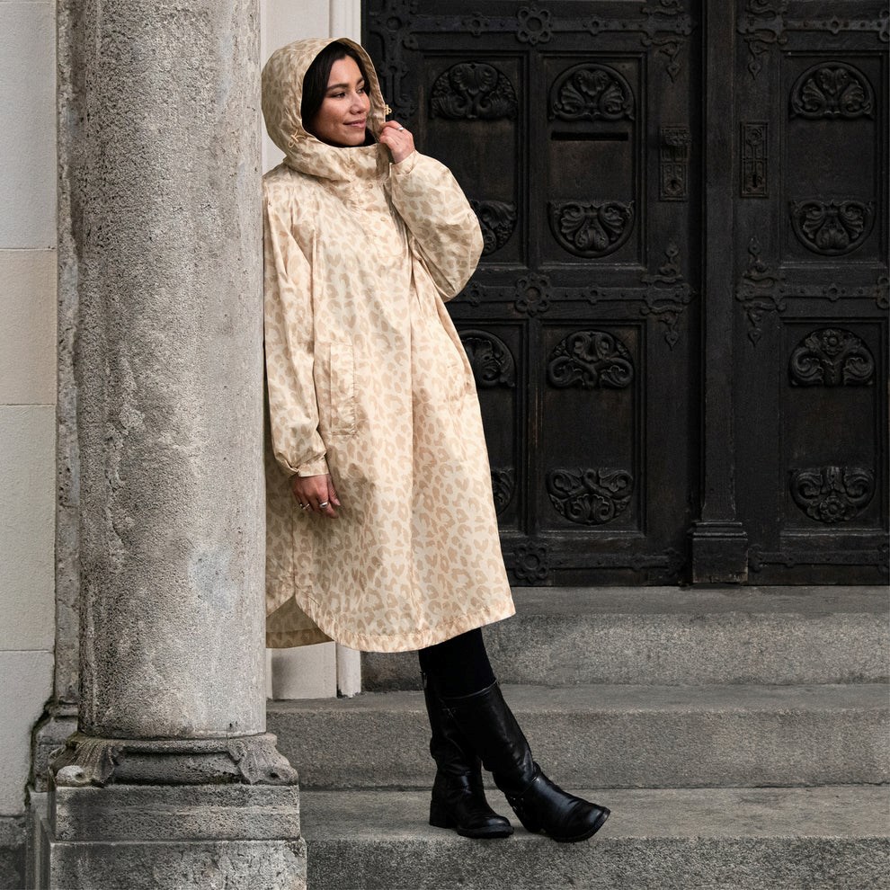 Skládací pláštěnka Mini Maxi Raincoat leo vanilla_0