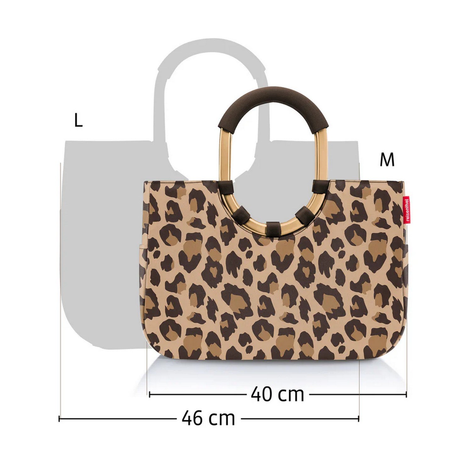 Módní taška Reisenthel Loopshopper L leo vanilla_2
