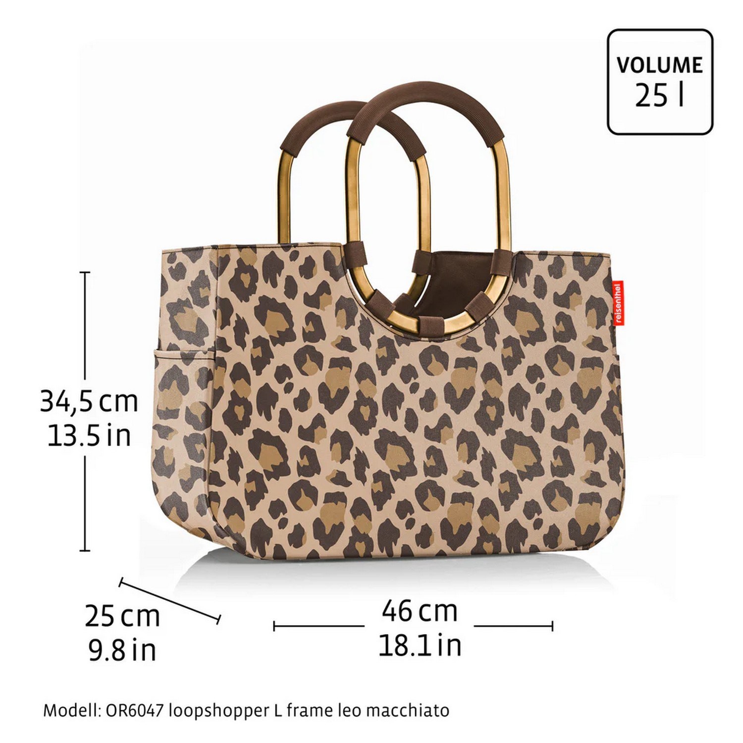 Módní taška Reisenthel Loopshopper L leo vanilla_3