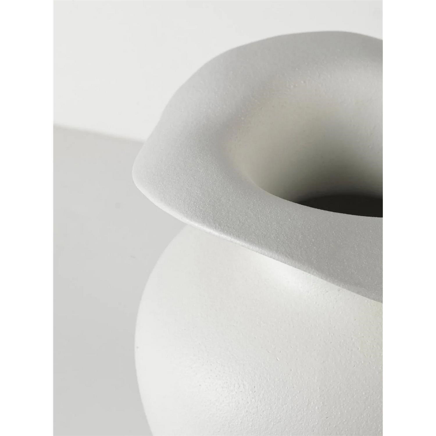 Váza Broste FLORENTINA XS V.14 cm bílá_1