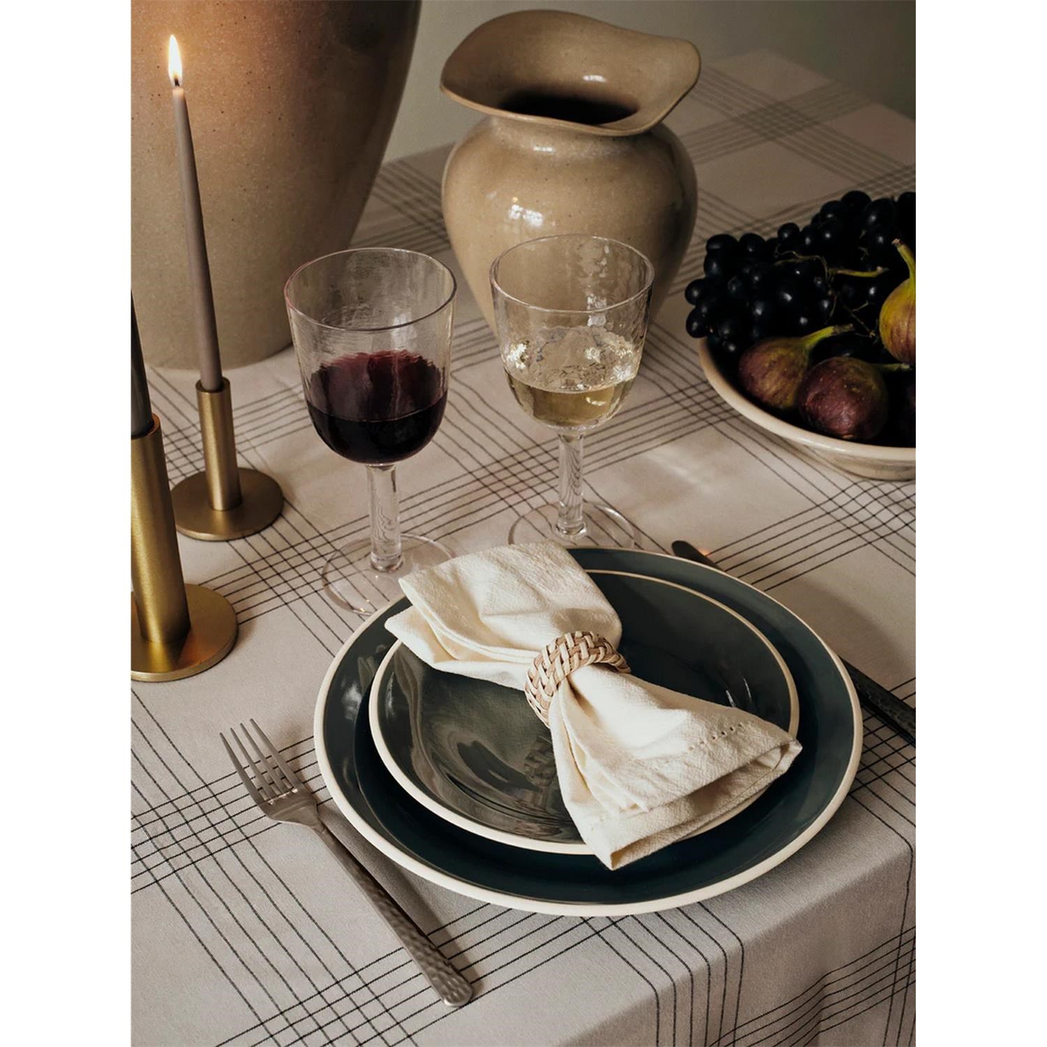 Váza Broste FLORENTINA S V.22,5 cm béžová_0