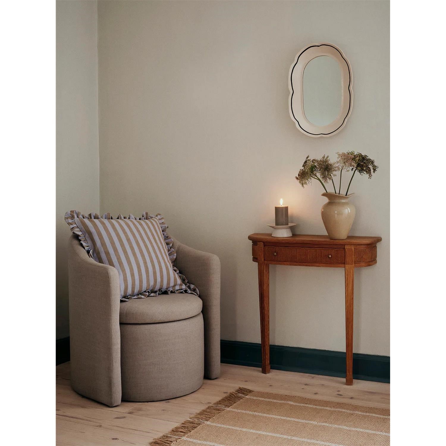 Váza Broste FLORENTINA S V.22,5 cm béžová_2