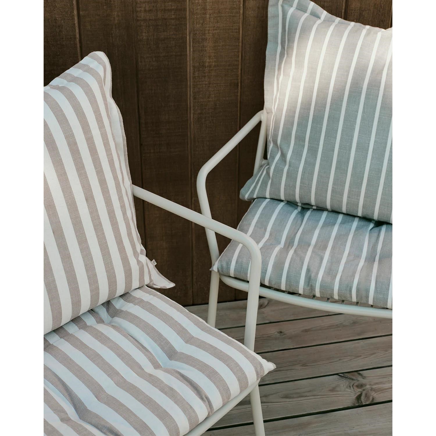 Sedák na židli Broste MARTA 44x42 cm hnědý_3