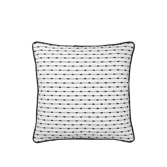 Povlak na polštář Broste SUE 50x50 cm bíločerný_3