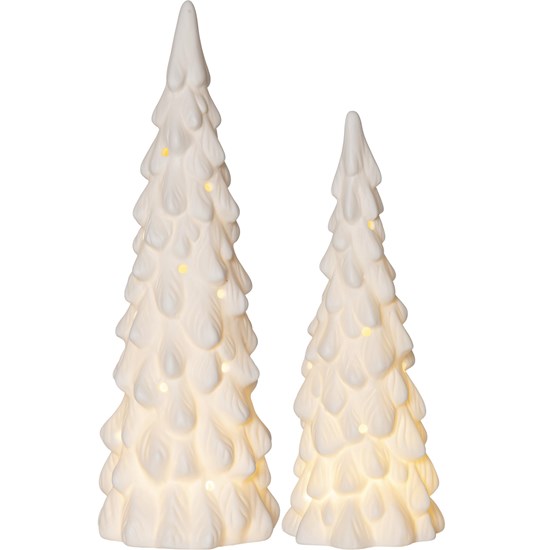 LED vánoční dekorace VINTER SET/2ks V.26cm bílá_4