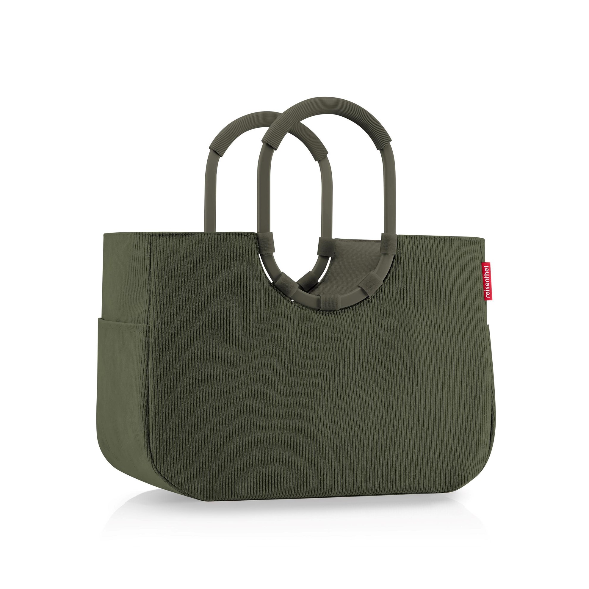 Módní taška Reisenthel Loopshopper L cord dark matcha_2
