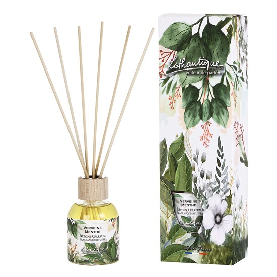 Vonný difuzér s dřívky 100 ml Jardin D'aquerelles - verbena máta_0